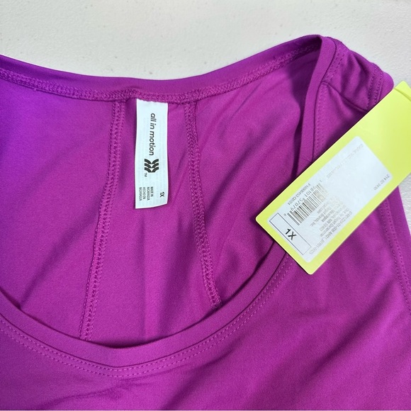 All in Motion Purple Relaxed Sleeveless Tank Top - Picture 5 of 5